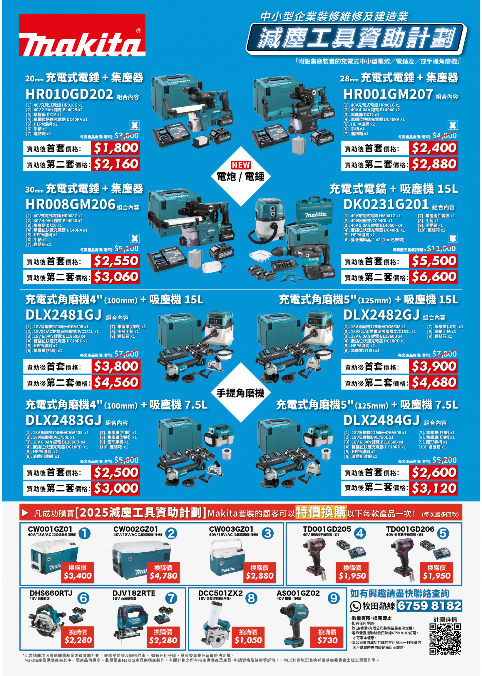 Self Photos / Files - Makita_肺塵埃計劃form_All models
